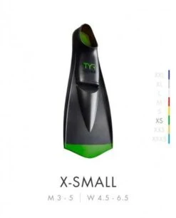 Long Swim Fins - TYR Flexfins 2.0 -Swim Gear Central 3 xs flexfins 2.0 1