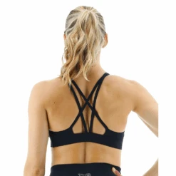 TYR GYM - Womens Black Duel Strap Sports Bra 11 TYR GYM - Womens Black Duel Strap Sports Bra -Swim Gear Central FGDSSO3A 001 main02