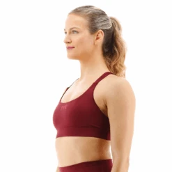 TYR GYM - Womens Windsor Wine Duel Strap Sports Bra -Swim Gear Central FGDSSO3A 934 alt03