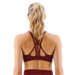 TYR GYM - Womens Windsor Wine Duel Strap Sports Bra -Swim Gear Central FGDSSO3A 934 main02