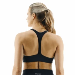 TYR GYM - Womens Black Racerback Sports Bra 9 TYR GYM - Womens Black Racerback Sports Bra -Swim Gear Central FGRSOL3 001 main02