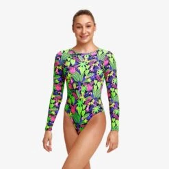 Funkita Girls Sloth Slumber Long Shot One Piece
