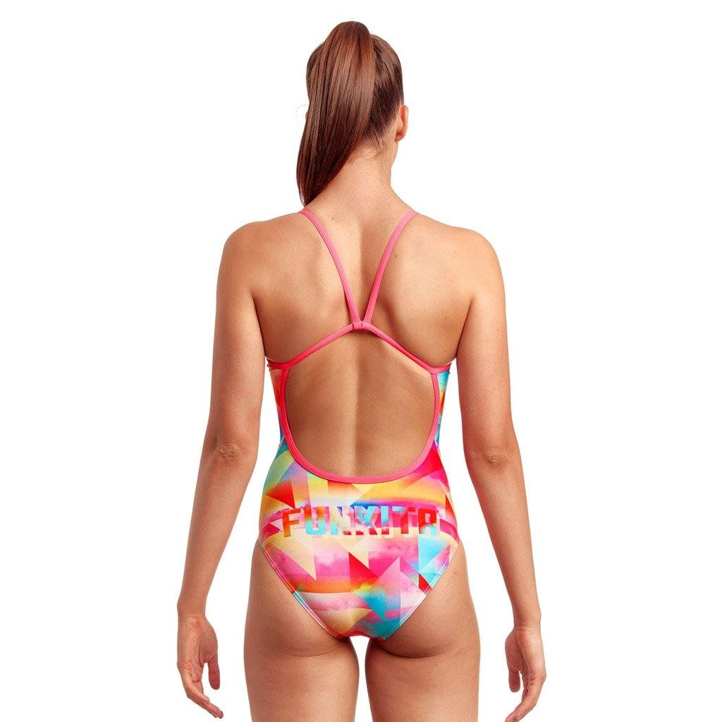 Funkita Ladies Single Strap One Piece Sun Setter 2 Funkita Ladies Single Strap One Piece Sun Setter - Image 2