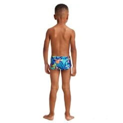 Funky Trunks Toddler Slothed Boys Printed Trunks -Swim Gear Central FT32T SLOTHED 02