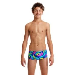 Funky Trunks Boys Sidewinder Trunks Air Lift