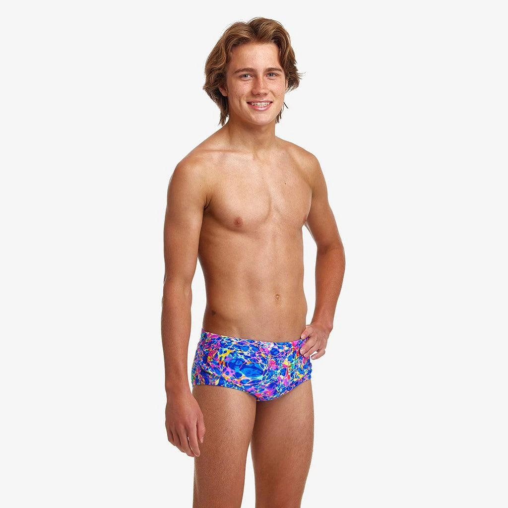 Funky Trunks Boys Sidewinder Trunks Oiled Up 2 Funky Trunks Boys Sidewinder Trunks Oiled Up - Image 2