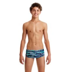 Swim Gear Central 16 Funky Trunks Boys Sidewinder Trunks Palm Pilot