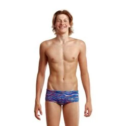 Swim Gear Central 12 Funky Trunks Boys Eco Sidewinder Blow Wave