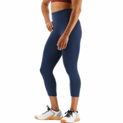 TYR GYM Women’s Total Eclipse High Rise 3/4 Leggings -Swim Gear Central FTTMRS3A 933 alt03