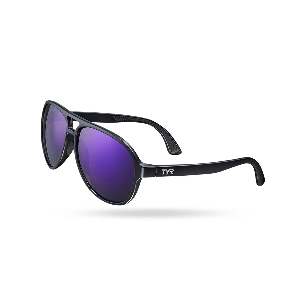 TYR Goldenwest XL Aviator Purple/Black HTS Sunglasses 1 TYR Goldenwest XL Aviator Purple/Black HTS Sunglasses