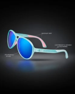 TYR Goldenwest Aviator Small HTS Polarized Sunglasses 9 TYR Goldenwest Aviator Small HTS Polarized Sunglasses -Swim Gear Central LSNEWL 496 Tech
