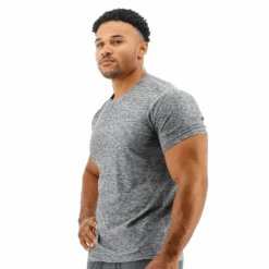 TYR Airtec™ Men's Tee - Heather Grey -Swim Gear Central MPTSO3A 252 alt03 659f4f3d 4a46 4c7f afea c4b1b6ab0b2f