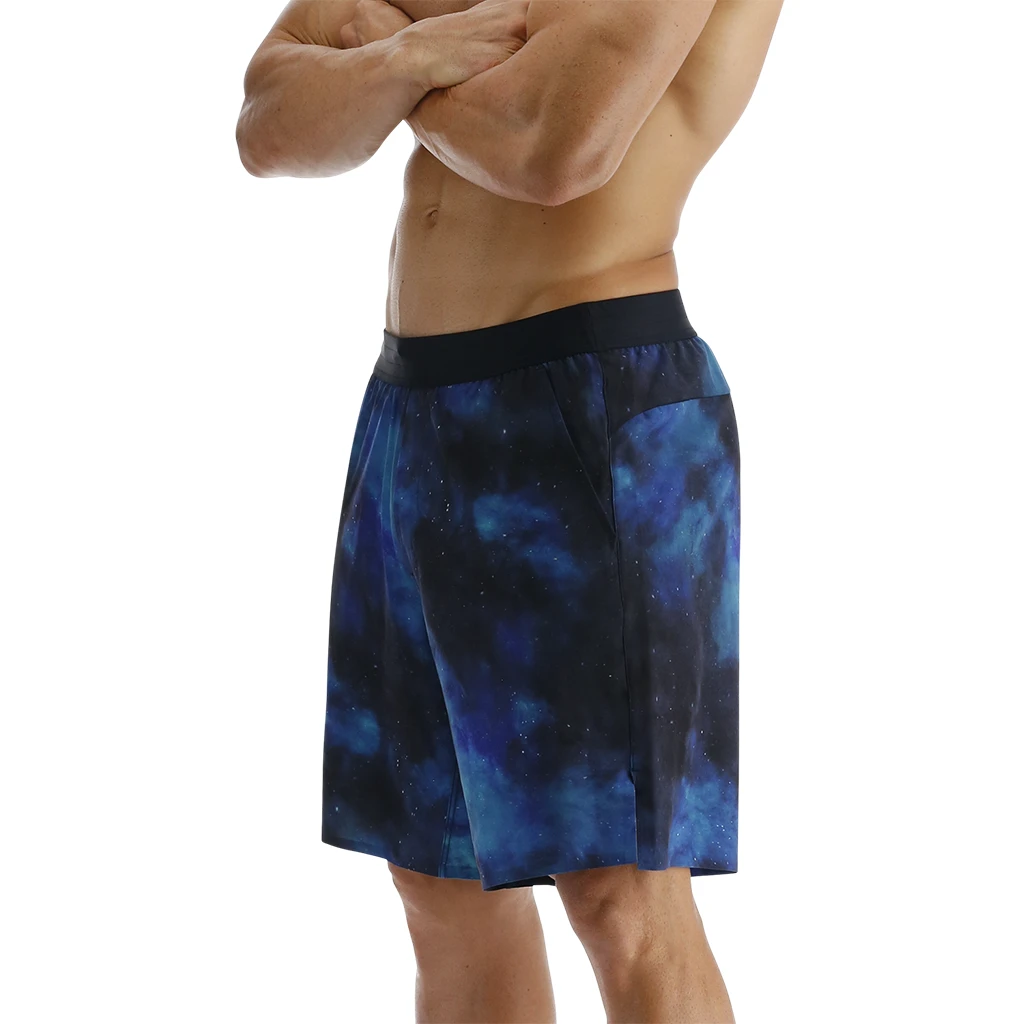 TYR Hydrosphere™ Men's Lined 7" Unbroken Shorts - Cosmic Night 1 TYR Hydrosphere™ Men's Lined 7" Unbroken Shorts - Cosmic Night
