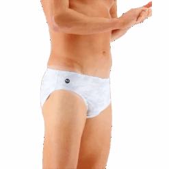 TYR Male Whiteout Camo Racer 7 TYR Male Whiteout Camo Racer -Swim Gear Central RWCM7A 100 alt06