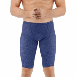 TYR Lapped Navy Jammer Swimsuit -Swim Gear Central SLAP7A 401 main01