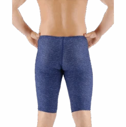 TYR Lapped Navy Jammer Swimsuit -Swim Gear Central SLAP7A 401 main02