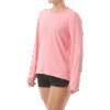 TYR Womens SunDefense Coral Long Sleeve Shirt