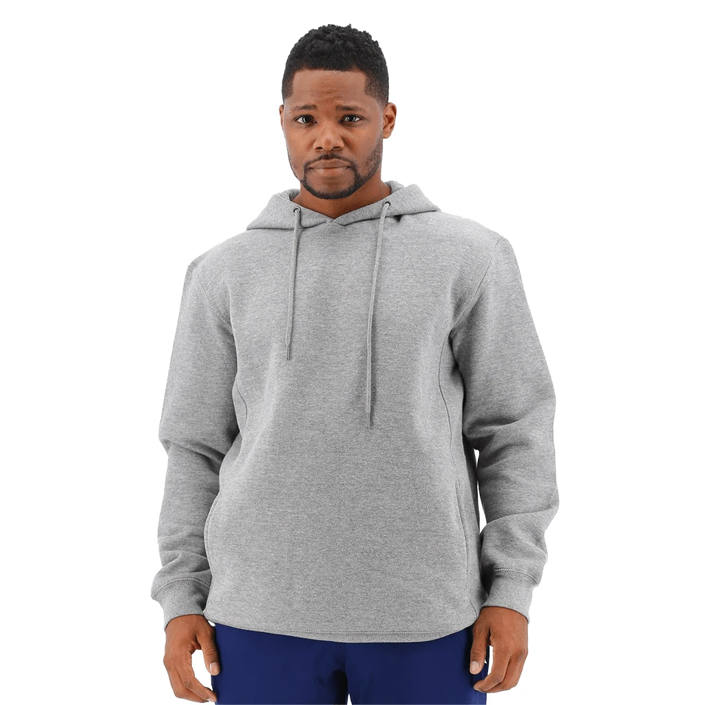 TYR Men Outline Logo Hoodie Charcoal Charcoal/Silver 1 TYR Men Outline Logo Hoodie Charcoal Charcoal/Silver
