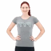 TYR Womens Grey/Mint Big Outline T-Shirt