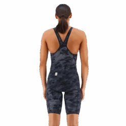 TYR Venzo Camo Black Closed Back Race Suit -Swim Gear Central VZCCB6A 001A main02