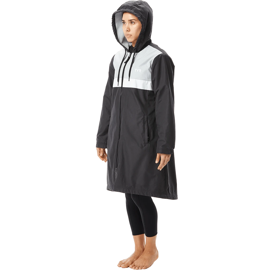 TYR Womens Black Alliance Podium Parka 1 TYR Womens Black Alliance Podium Parka