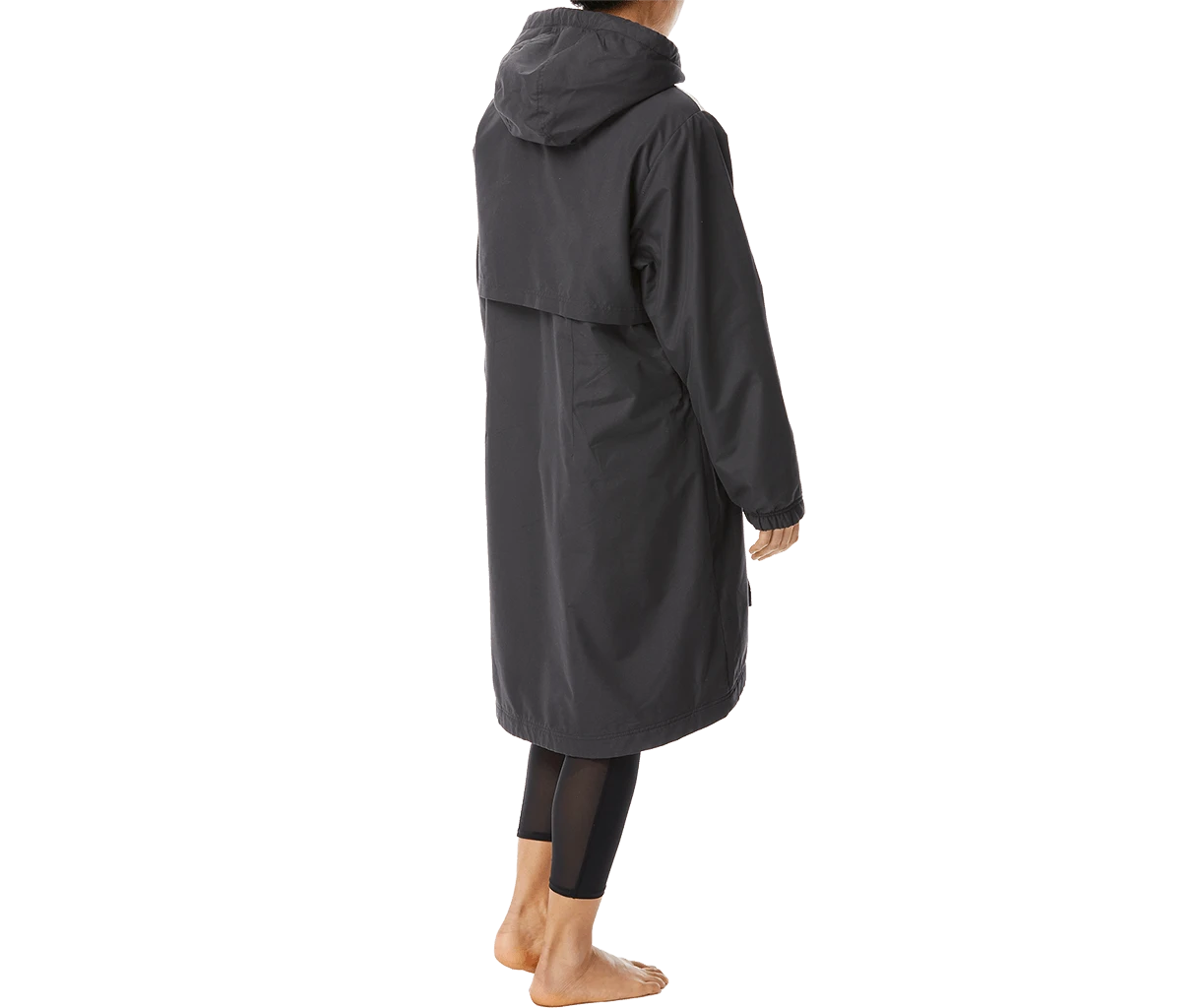 TYR Womens Black Alliance Podium Parka 3 TYR Womens Black Alliance Podium Parka - Image 3