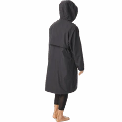 TYR Womens Black Alliance Podium Parka 7 TYR Womens Black Alliance Podium Parka -Swim Gear Central WATPF2A 001 alt06u