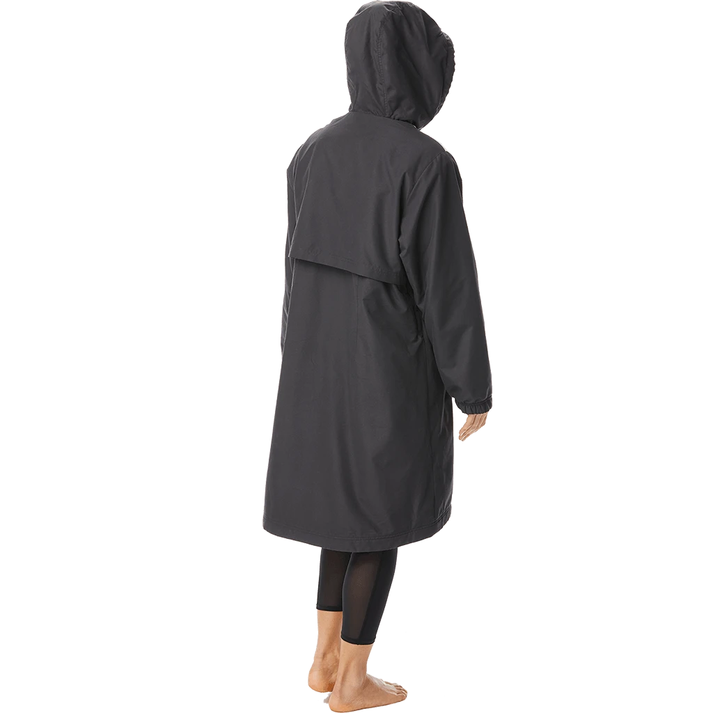 TYR Womens Black Alliance Podium Parka 4 TYR Womens Black Alliance Podium Parka - Image 4