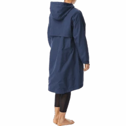 TYR Womens Navy Alliance Podium Parka 6 TYR Womens Navy Alliance Podium Parka -Swim Gear Central WATPF2A 401 alt06d