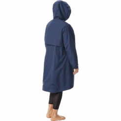 TYR Womens Navy Alliance Podium Parka 7 TYR Womens Navy Alliance Podium Parka -Swim Gear Central WATPF2A 401 alt06u