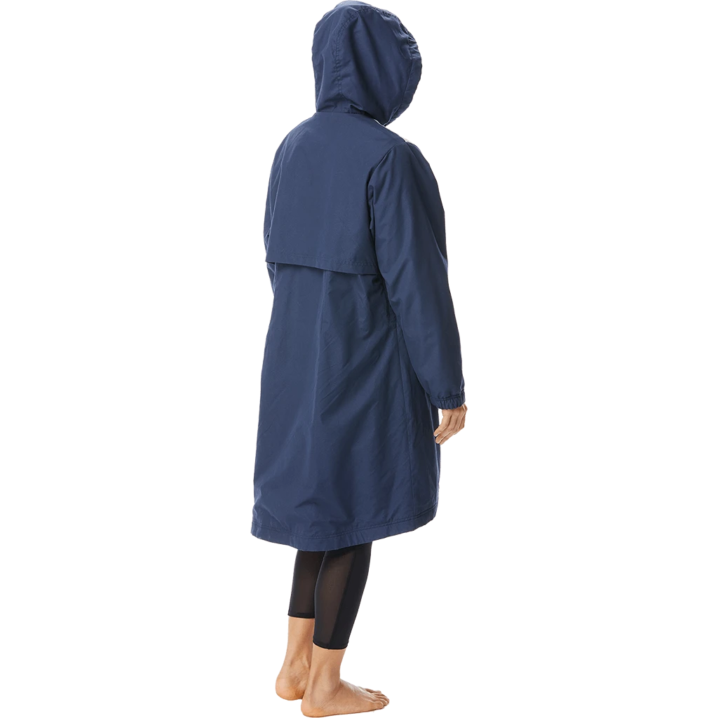 TYR Womens Navy Alliance Podium Parka 4 TYR Womens Navy Alliance Podium Parka - Image 4