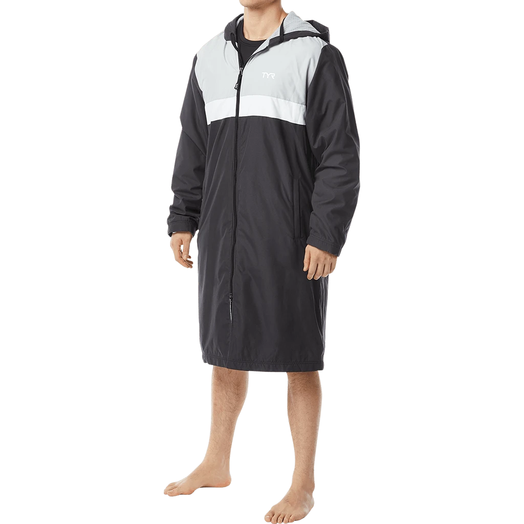 TYR Mens Black Alliance Podium Parka 1 TYR Mens Black Alliance Podium Parka