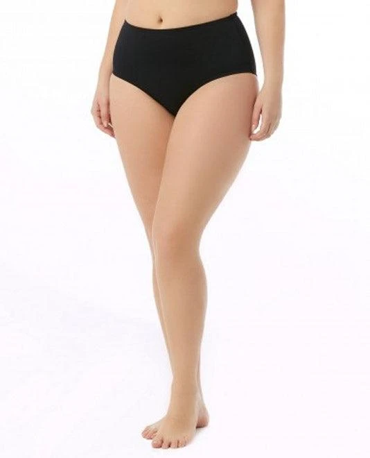 TYR Solid High Waist Swim Bottom 3 TYR Solid High Waist Swim Bottom - Image 3