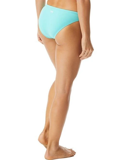 TYR Solid Seafoam Bikini Bottom 2 TYR Solid Seafoam Bikini Bottom - Image 2