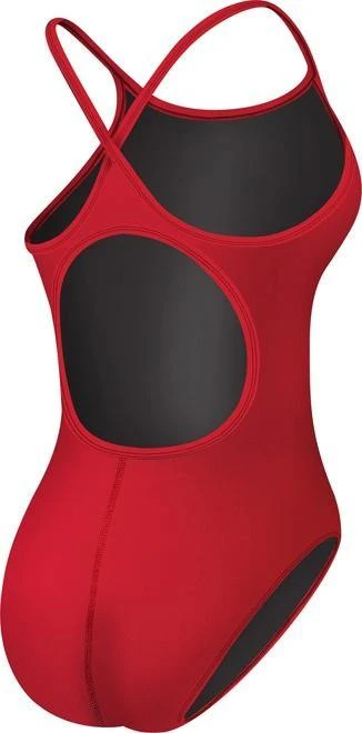 TYR Female Durafast One Solid Red Diamondfit Swimsuit 2 TYR Female Durafast One Solid Red Diamondfit Swimsuit - Image 2