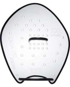 TYR Catalyst Stroke Training Paddles -Swim Gear Central lcatstk blk clear lt 1