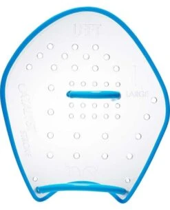 TYR Catalyst Stroke Training Paddles -Swim Gear Central lcatstk blue clear lt 2