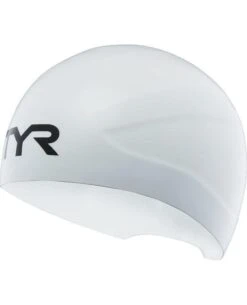 TYR Black Wall Breaker Silicone Race Cap 2.0 -Swim Gear Central lcwbrkr2 100 alt1