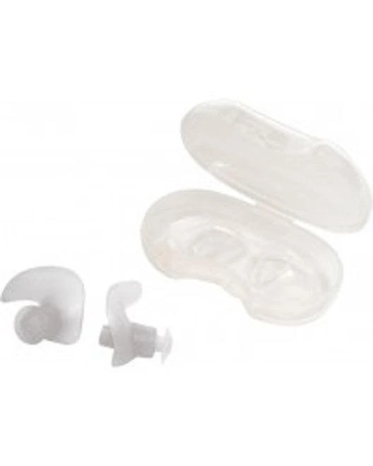 TYR Silicone Moulded Ear Plugs Clear 1 TYR Silicone Moulded Ear Plugs Clear