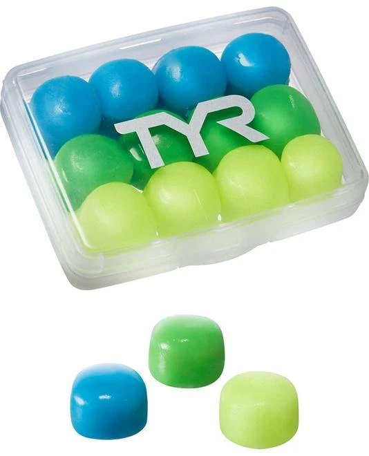 TYR Kids Soft Silicone Ear Plugs -12 Plugs 1 TYR Kids Soft Silicone Ear Plugs -12 Plugs