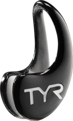 TYR Ergo Black Swim Nose Clip Black