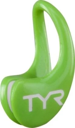 TYR Ergo Electric Lime Swim Nose Clip