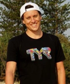 TYR Flat Brim Aus Trucker Hat -Swim Gear Central nick2 cap