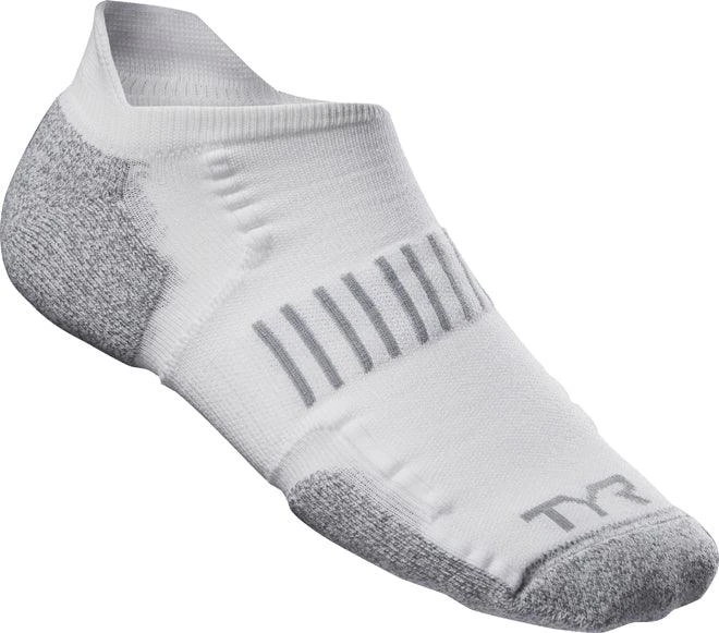 TYR No Show Tab Thin Training Socks 2 TYR No Show Tab Thin Training Socks - Image 2
