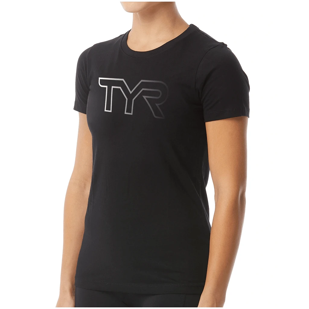 TYR Womens Reflective T-Shirt 1 TYR Womens Reflective T-Shirt